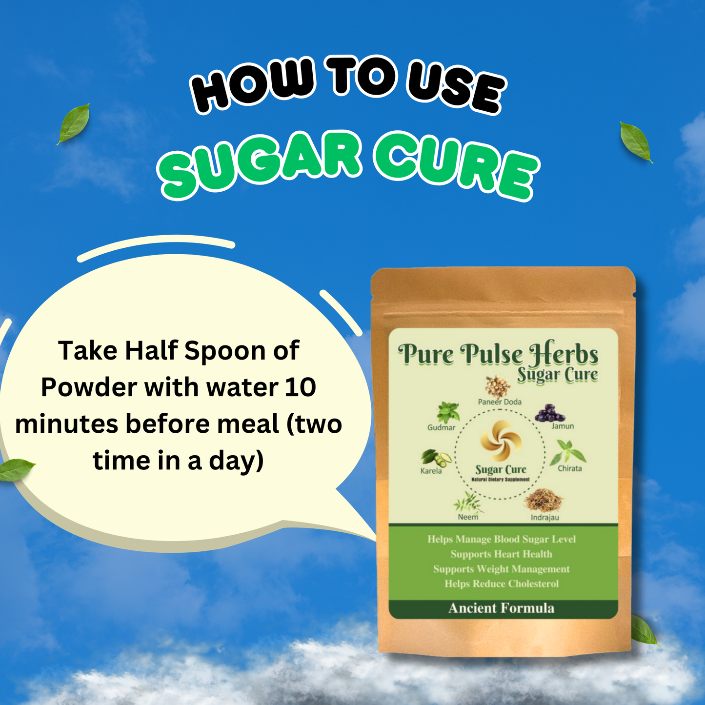 Purepulseherbs Sugar Cure Powder